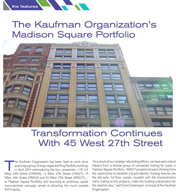 Mann Report on Madison Square: preview
